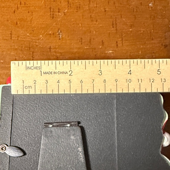 House of Lloyd 1998 Santa Photo Frame holds 3 1/2”x 3 1/2” photo - Picture 6 of 7